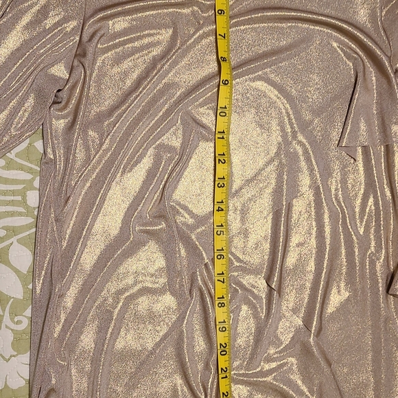 Gold Chico's Top' size 1 - Picture 7 of 9